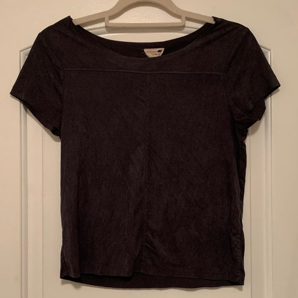 LA Hearts Suede Tassel T Shirt